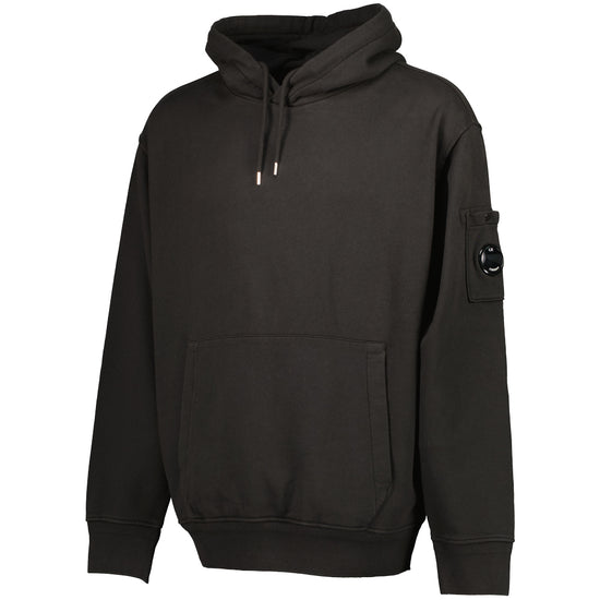 Diagonal Fleece Lens Hoodie - Casual Basement