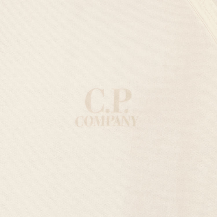 Light Fleece Quarter Zip Logo Sweat - Casual Basement
