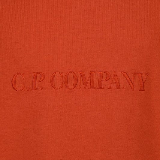 Diagonal Fleece Logo Sweatshirt - Casual Basement