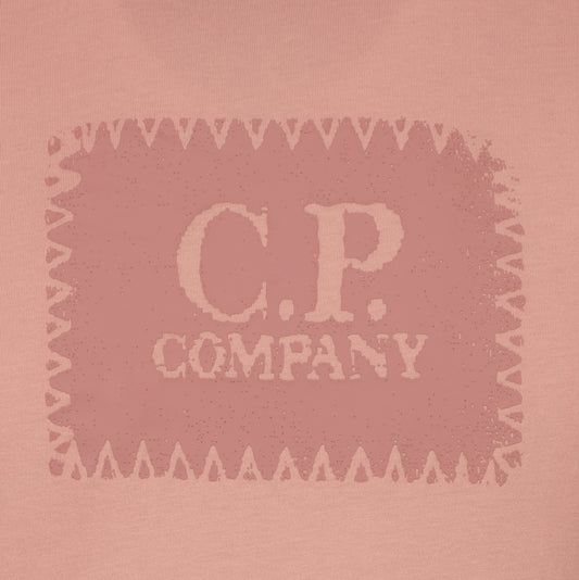 Stamp Print T-Shirt - Casual Basement