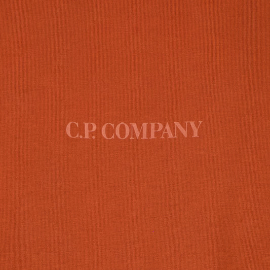 Resist Dyed Logo Print T-Shirt - Casual Basement