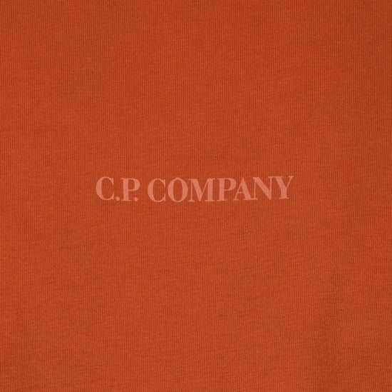Resist Dyed Logo Print T-Shirt - Casual Basement