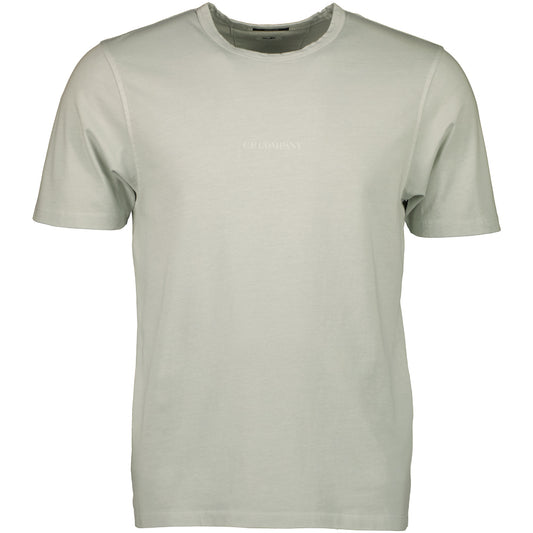 Resist Dyed Logo Print T-Shirt - Casual Basement