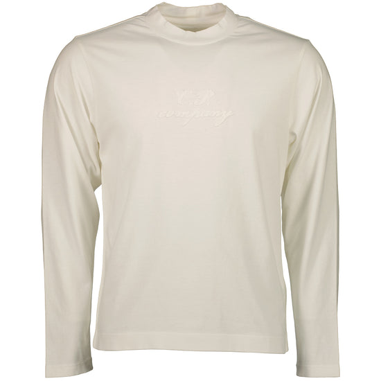 Long Sleeve 20/1 Jersey Embroidered Logo T-Shirt* - Casual Basement