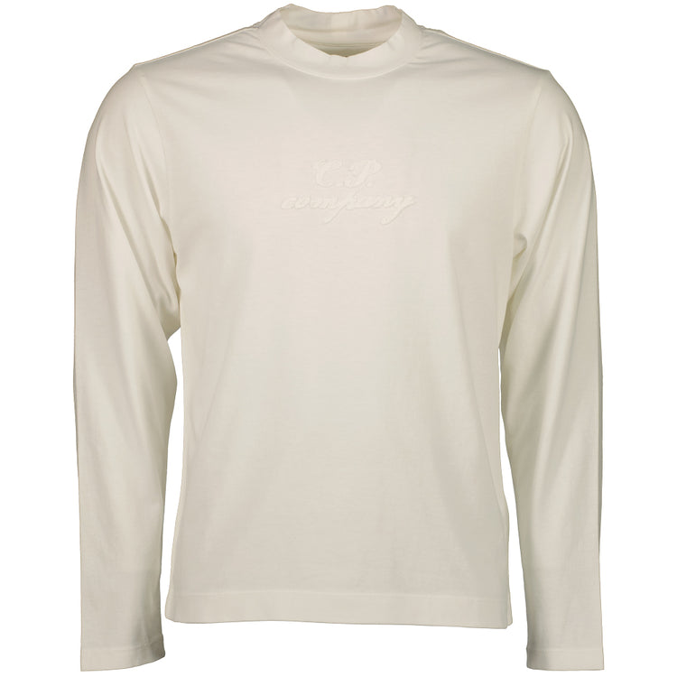 Long Sleeve 20/1 Jersey Embroidered Logo T-Shirt* - Casual Basement