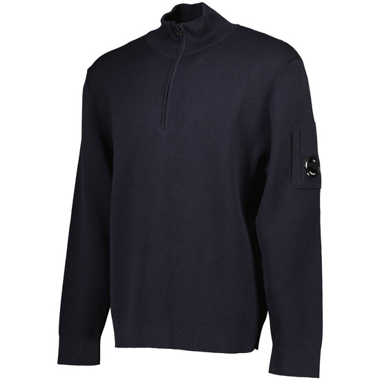 Re-Wool Quarter Zip Lens Knit - Casual Basement