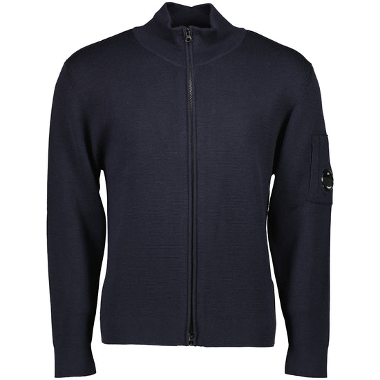 Re-Wool Zip Lens Cardigan - Casual Basement