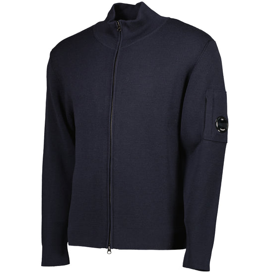 Re-Wool Zip Lens Cardigan - Casual Basement