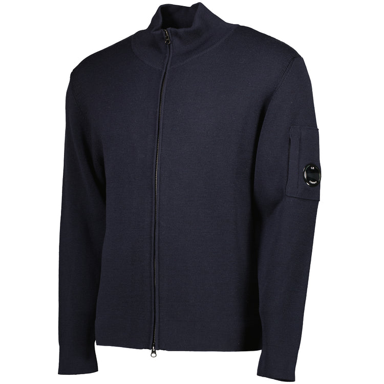 Re-Wool Zip Lens Cardigan - Casual Basement