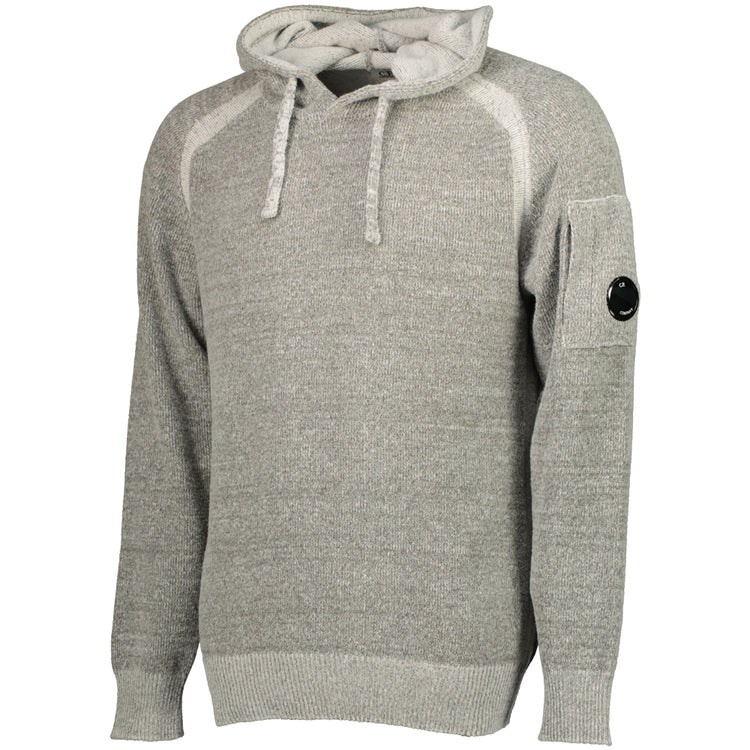 Fleece Knit Lens Hoodie
