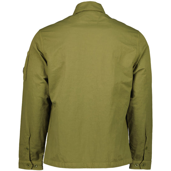 Diagonal Flatt Nylon Lens Overshirt - Casual Basement