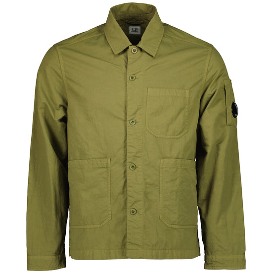 Diagonal Flatt Nylon Lens Overshirt - Casual Basement