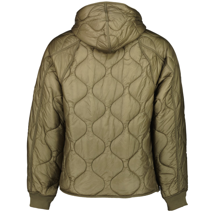 Quilted Liner Hooded Lens Jacket - Casual Basement