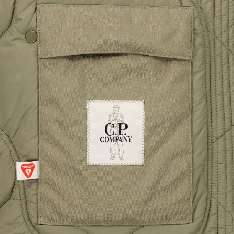 Quilted Liner Hooded Lens Jacket - Casual Basement