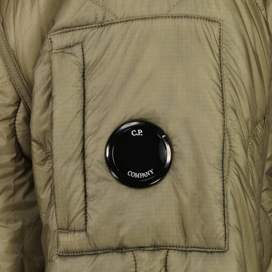 Quilted Liner Hooded Lens Jacket - Casual Basement