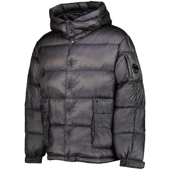 D.D. Shell Hooded Lens Down Jacket - Casual Basement