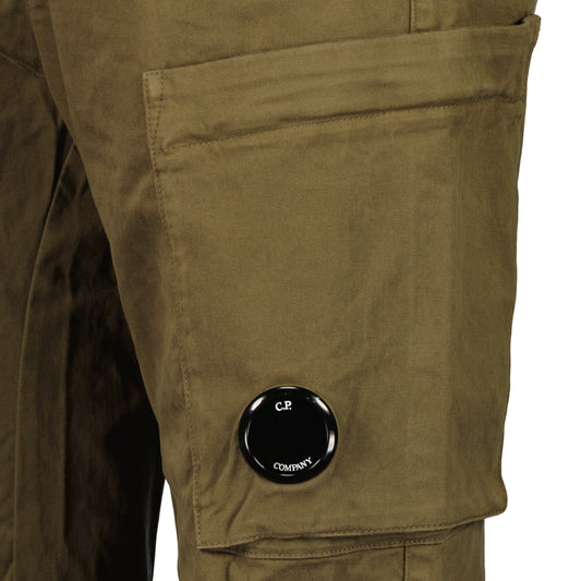 Stretch Satin Lens Cargo Pants - Casual Basement