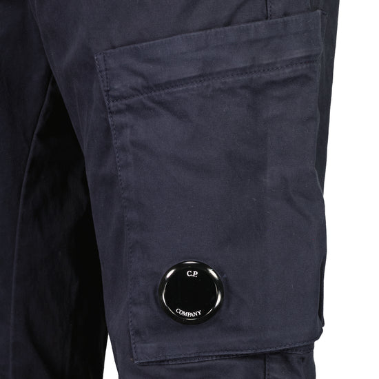Stretch Satin Lens Cargo Pants - Casual Basement