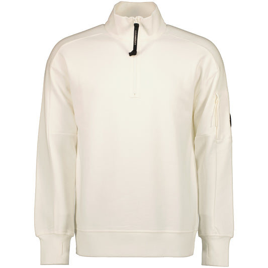 Quarter Zip Lens Fleece Sweatshirt