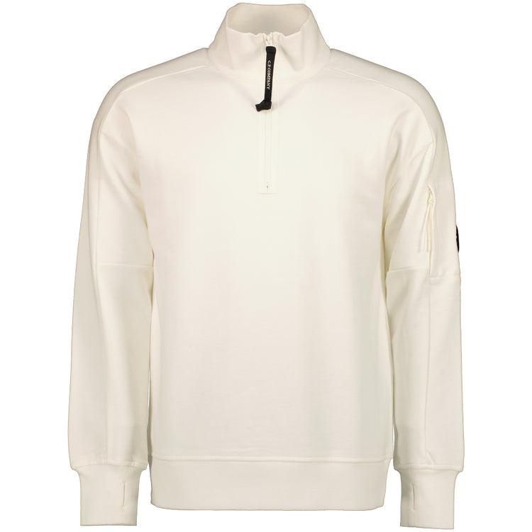 Quarter Zip Lens Fleece Sweatshirt