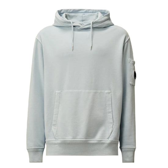 Diagonal Fleece Resist Dyed Lens Hoodie - Casual Basement