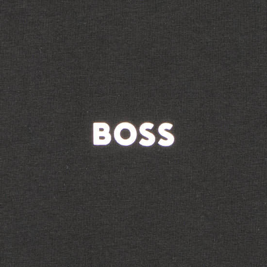 Stretch Cotton Contrast Logo T-Shirt - Casual Basement