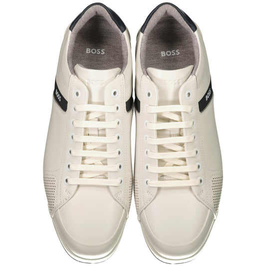 Saturn Low-Top Leather Trainers - Casual Basement