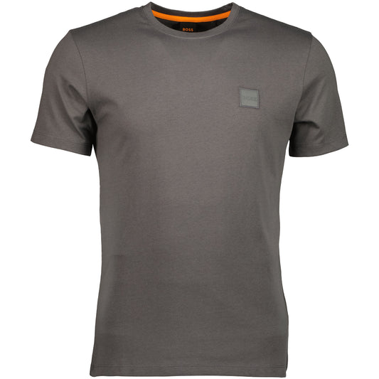 Relaxed Fit Logo Patch T-Shirt - Casual Basement