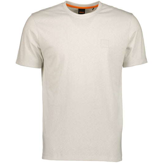 Relaxed Fit Logo Patch T-Shirt - Casual Basement