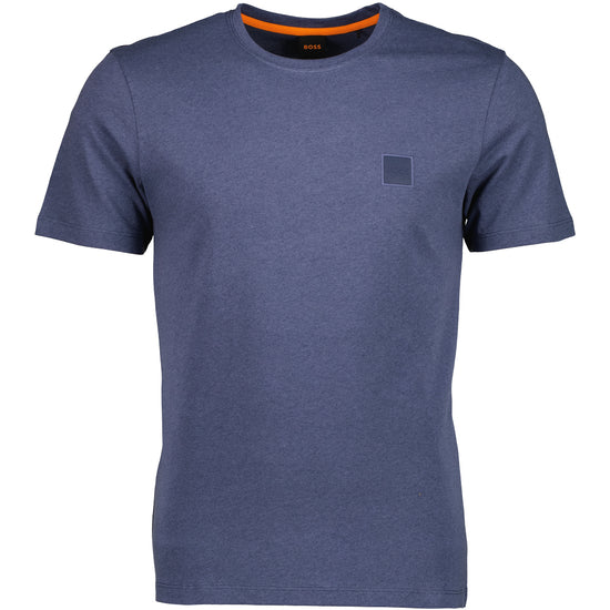 Relaxed Fit Logo Patch T-Shirt - Casual Basement