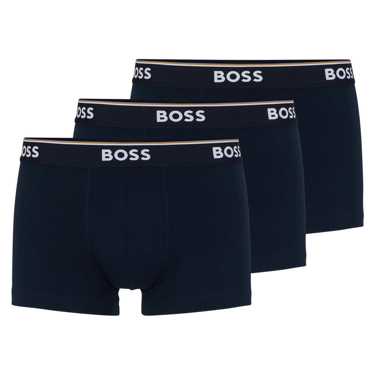 Mens Stretch Cotton Trunks 3x Pack - Casual Basement