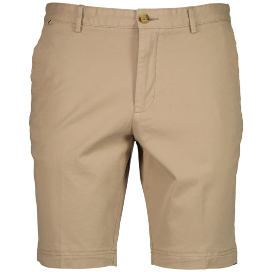 Slim Fit Stretch Gabardine Shorts - Casual Basement