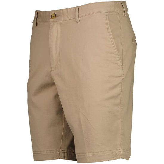 Slim Fit Stretch Gabardine Shorts - Casual Basement