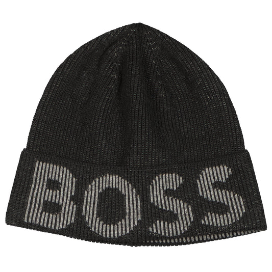 Knitted-Logo Beanie - Casual Basement