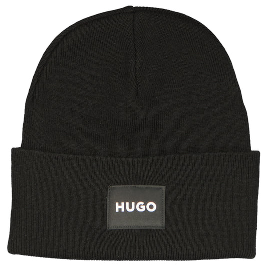 Knitted Logo Patch Beanie - Casual Basement