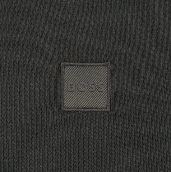 Cotton-Terry Logo Patch Hoodie - Casual Basement