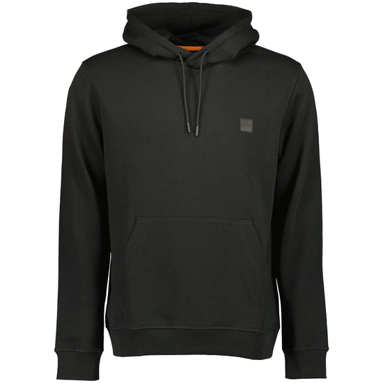 Cotton-Terry Logo Patch Hoodie - Casual Basement