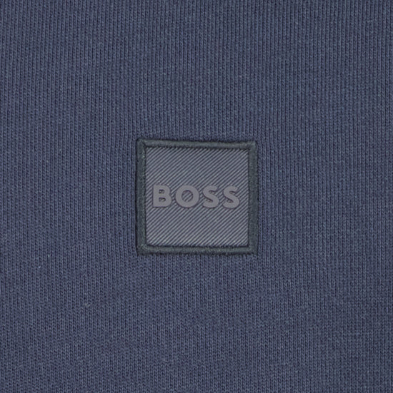 Cotton-Terry Logo Patch Hoodie - Casual Basement