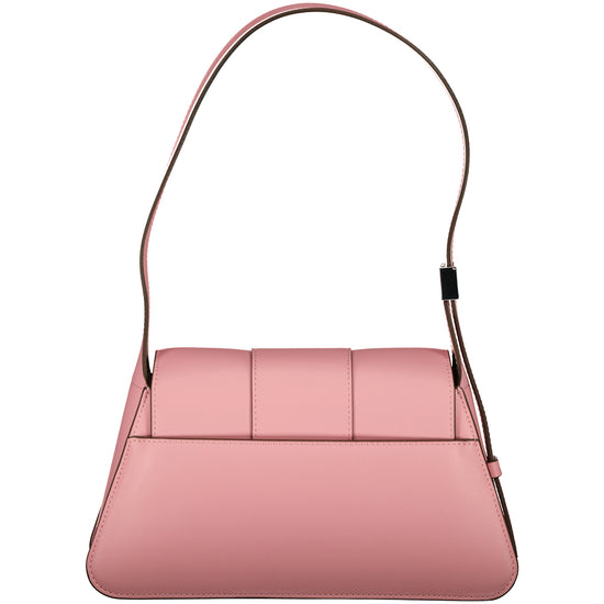 Ladies Faux Leather Shoulder Bag - Casual Basement