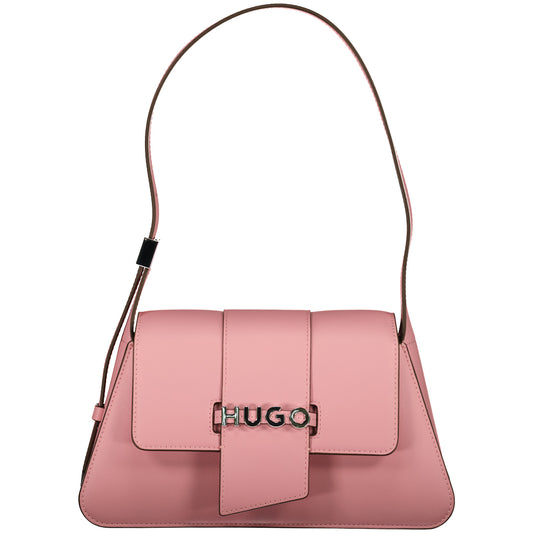 Ladies Faux Leather Shoulder Bag - Casual Basement