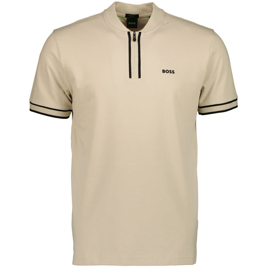 Pariq Zip-Neck Polo Shirt - Casual Basement