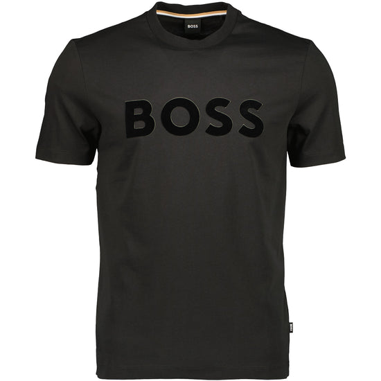 Cotton-Jersey Felt Logo T-Shirt - Casual Basement