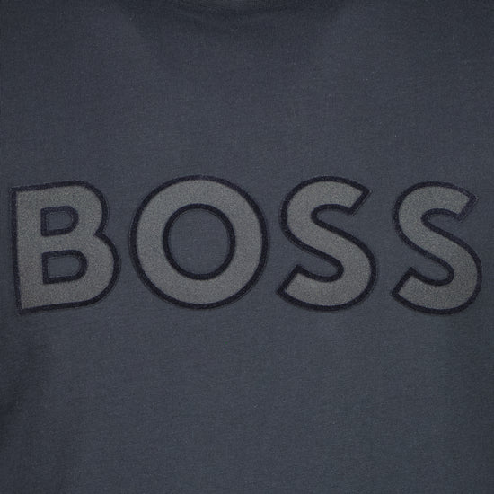 Cotton-Jersey Felt Logo T-Shirt - Casual Basement