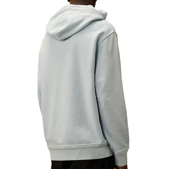 Diagonal Fleece Resist Dyed Lens Hoodie - Casual Basement