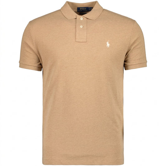 Mesh Cotton Logo Polo Shirt - Casual Basement