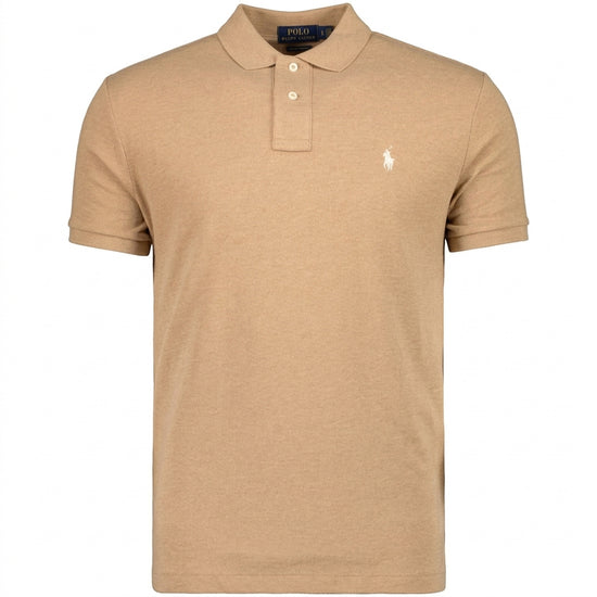 Mesh Cotton Logo Polo Shirt - Casual Basement