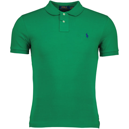 Mesh Cotton Logo Polo Shirt - Casual Basement