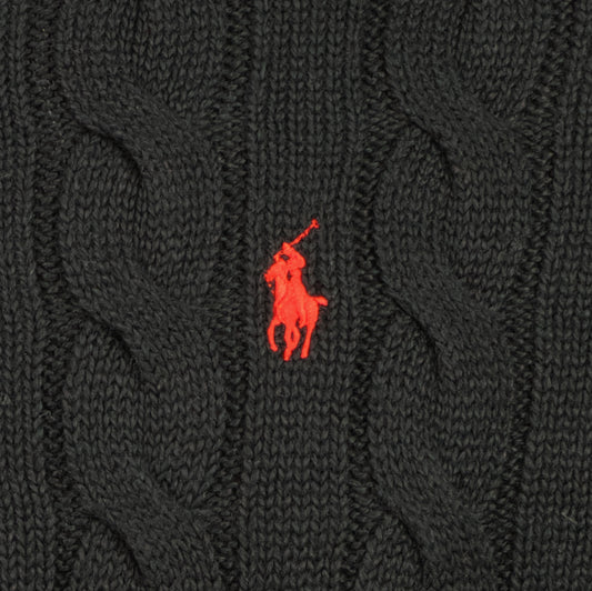 Cable-Knit Quarter Zip Jumper