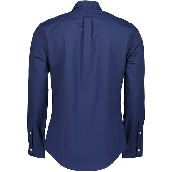 Slim Fit Stretch Poplin Shirt - Casual Basement