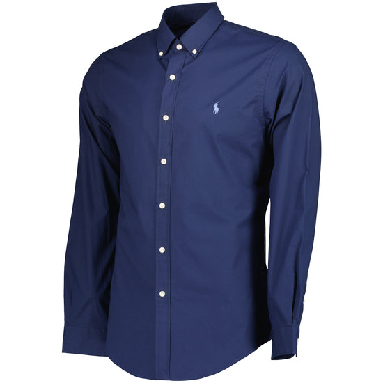 Slim Fit Stretch Poplin Shirt - Casual Basement